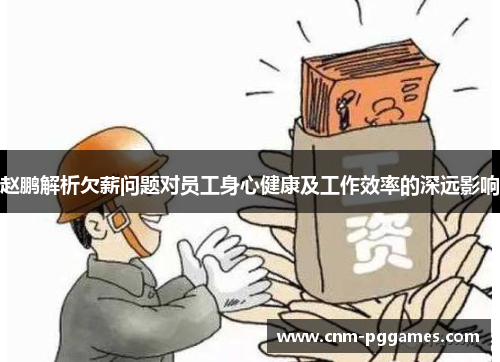 赵鹏解析欠薪问题对员工身心健康及工作效率的深远影响